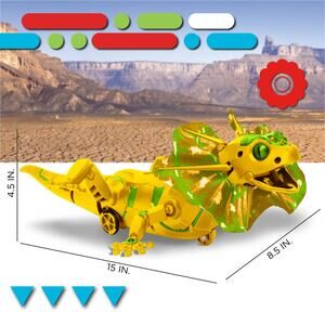 Discovery Kids Robotic RC Frilled Lizard, DIY Pet, Wireless